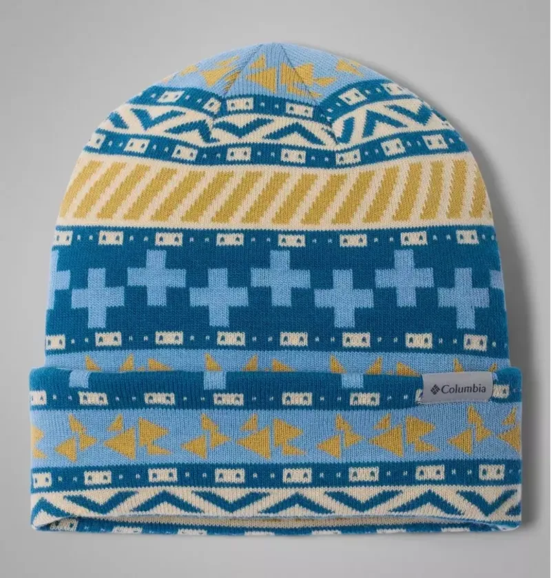 Columbia Jacquard Beanie in Phoenix Blue / Wizard Island-1