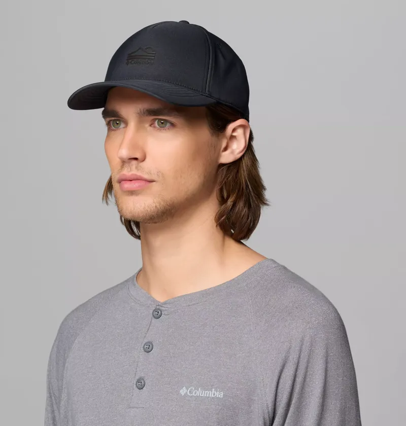 Columbia Thermal 110 Snapback Cap in Black / Sunset Mountain-1