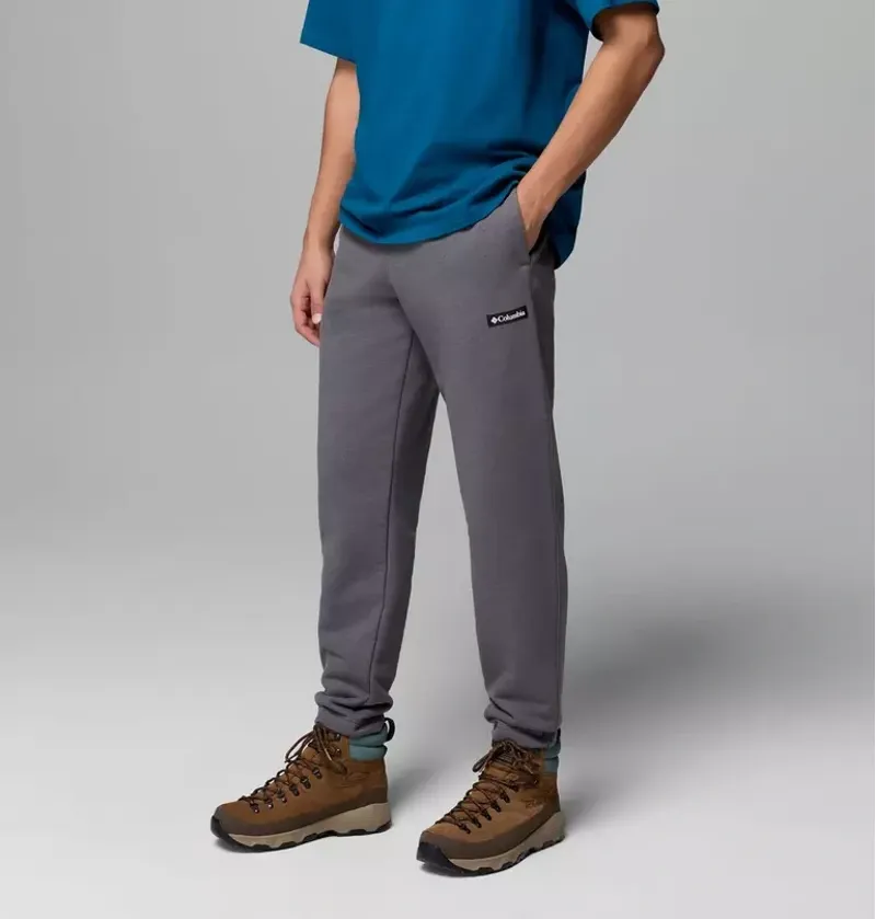 Columbia Men's Dry Creek Heavyweight Pants in City Grey Heather-3