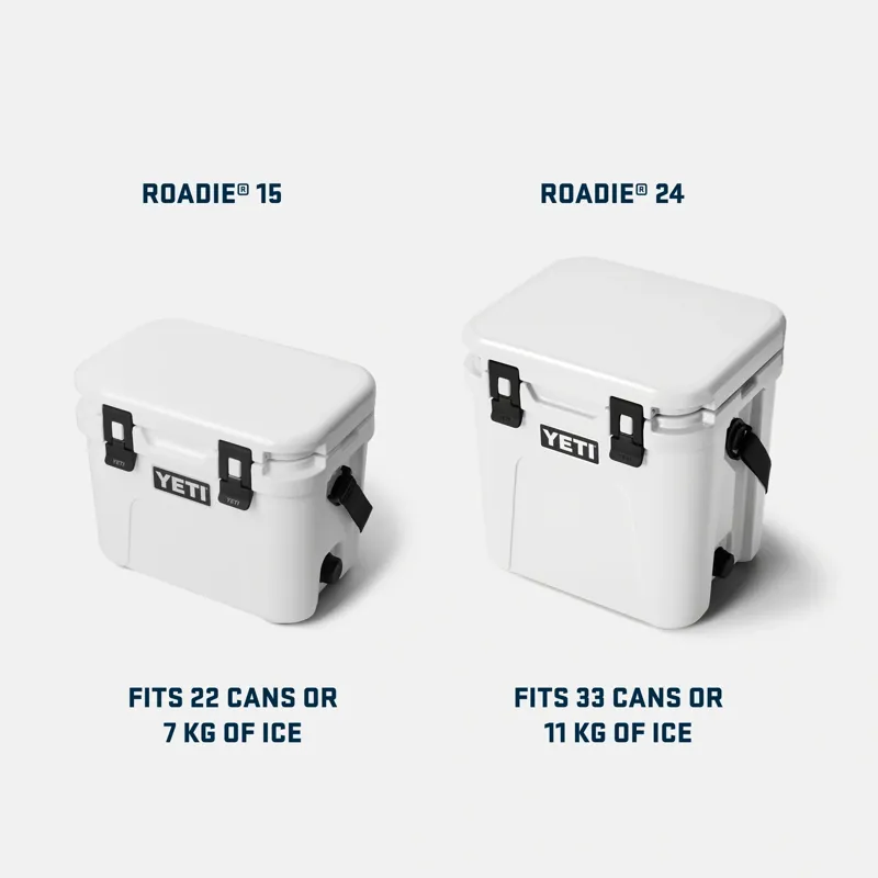 Yeti Roadie 15 Hard Cooler in Rescue Red-9