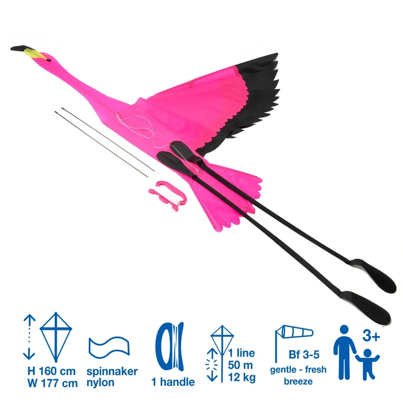 Brookite Flamingo Fun Kite-1