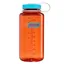 Nalgene Wide Mouth 1L Tritan Sustain in Flame / Blue Atoll Cap