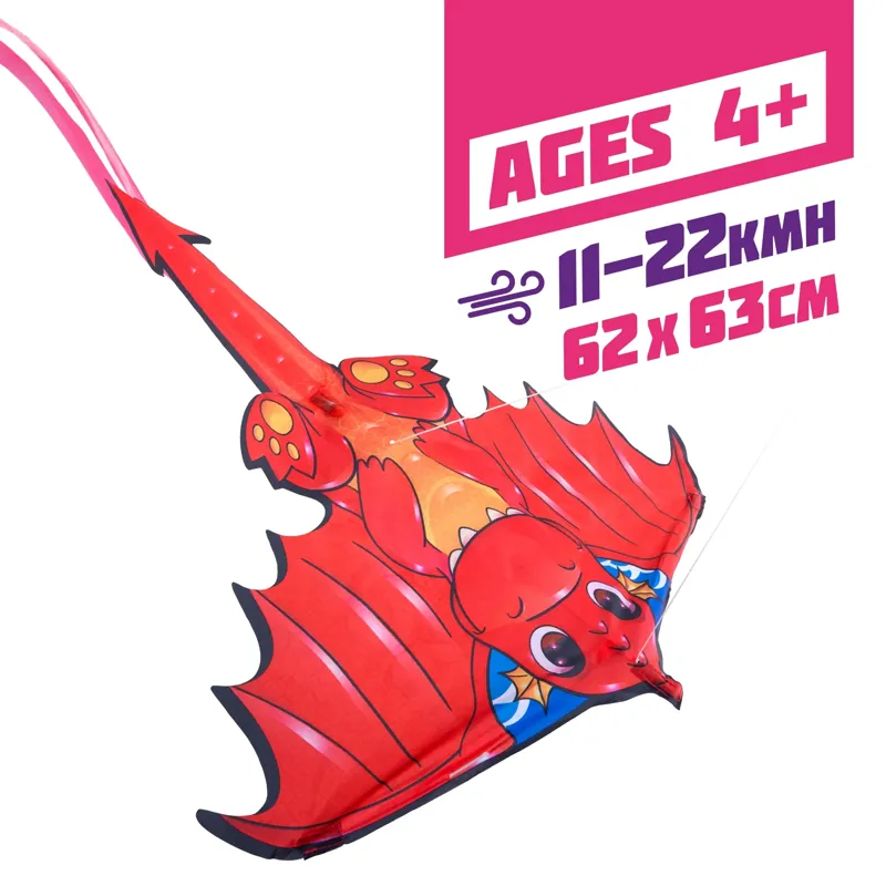 Brookite Dragon Mini Nylon Kite-2