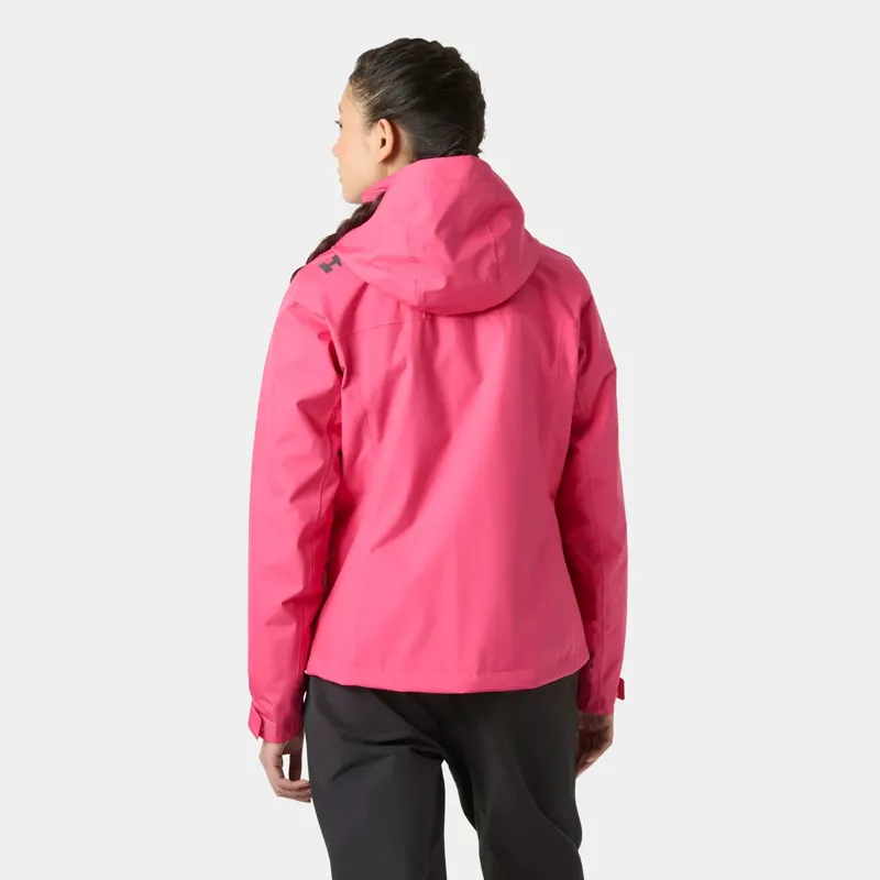 Helly Hansen Womens Crew Hooded Midlayer Jacket 2.0 in Hot Pink-3