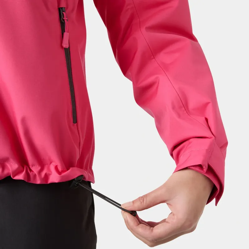Helly Hansen Womens Crew Hooded Midlayer Jacket 2.0 in Hot Pink-8