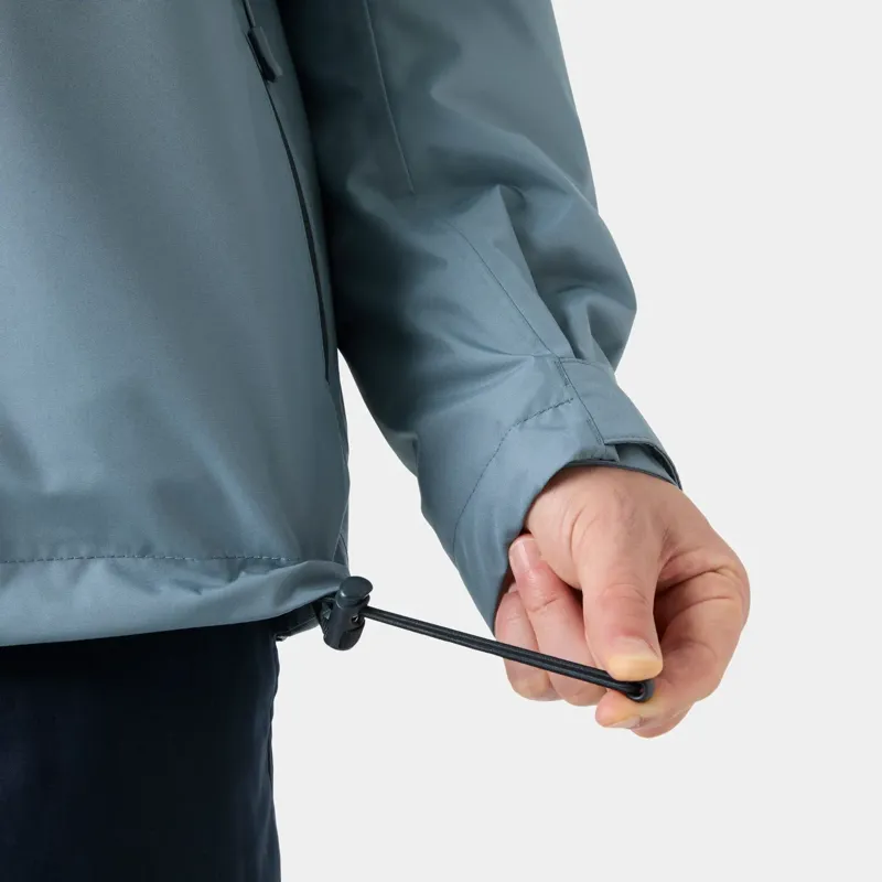 Helly Hansen Mens Crew Hooded Pile Jacket in Dark Blue-6