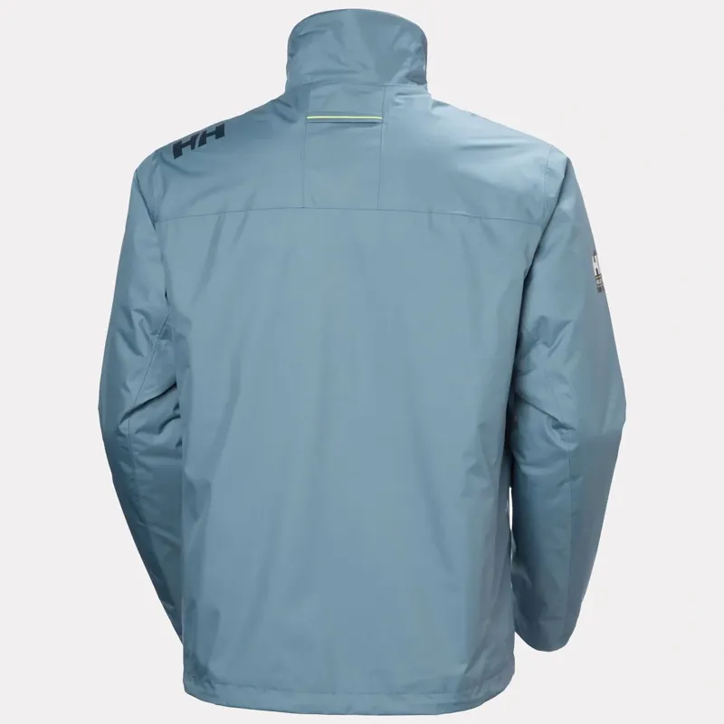 Helly Hansen Mens Crew Hooded Pile Jacket in Dark Blue-2