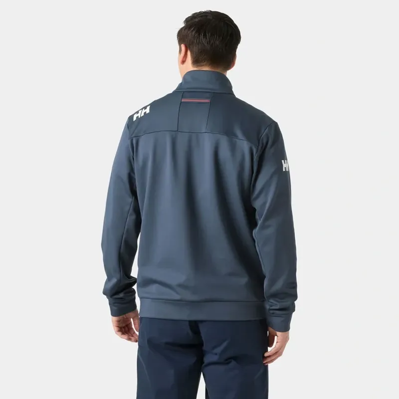 Helly Hansen Mens Crew Fleece Jacket in Navy-1