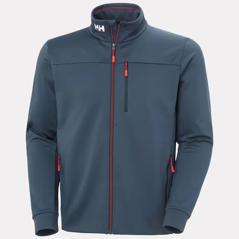 Helly Hansen Mens Crew Fleece Jacket in Navy-2