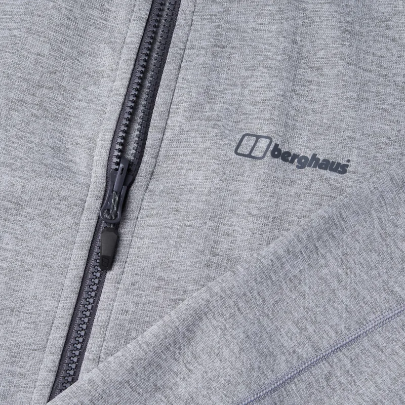 Berghaus Men's Spitzer IA Hooded Fleece Jacket in Monument Marl-3