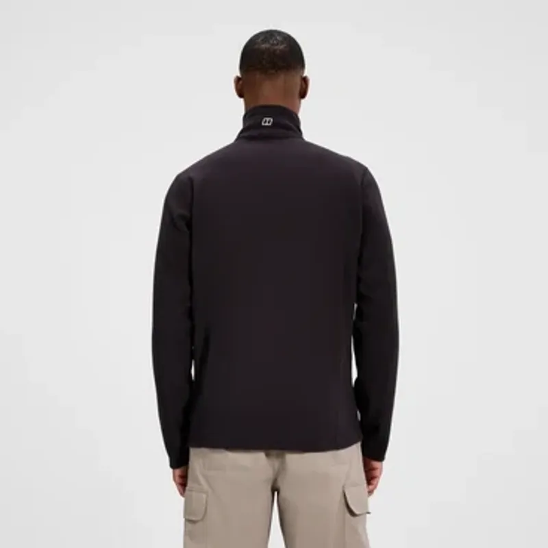 Berghaus Mens Prism Micro PT Half Zip in Black-5