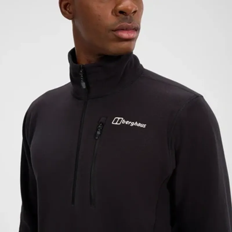 Berghaus Mens Prism Micro PT Half Zip in Black-6