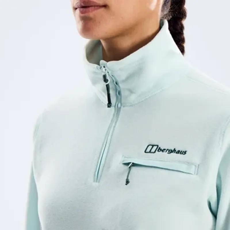 Berghaus Womens Prism 2.0 Micro Fleece Half Zip in Polar-3