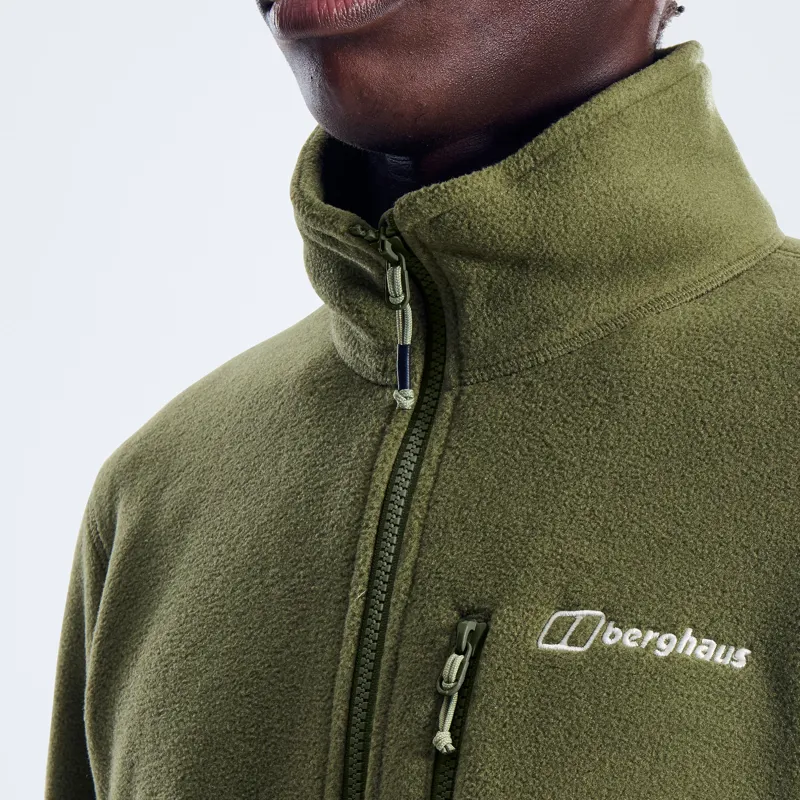 Berghaus Mens Prism PT Half Zip Fleece in Cheviot Green-3
