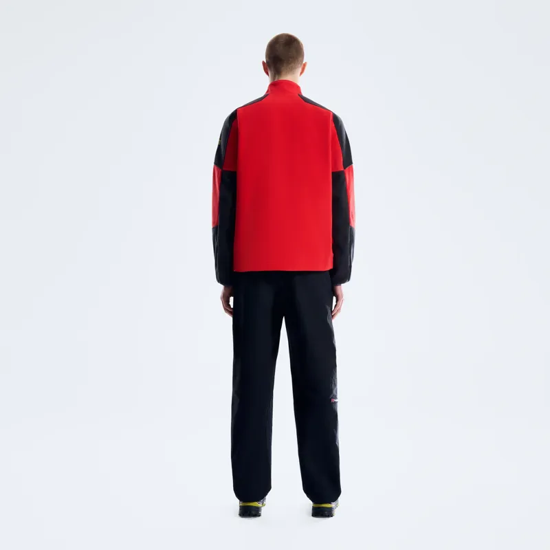 Berghaus Mens Kara-Su Fleece in Goji Berry / Jet Black-4