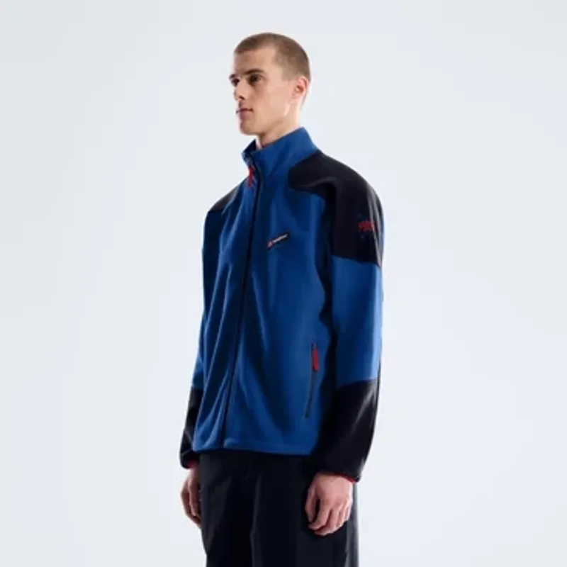 Berghaus Mens Kara-Su Fleece in Limoges / Jet Black-10