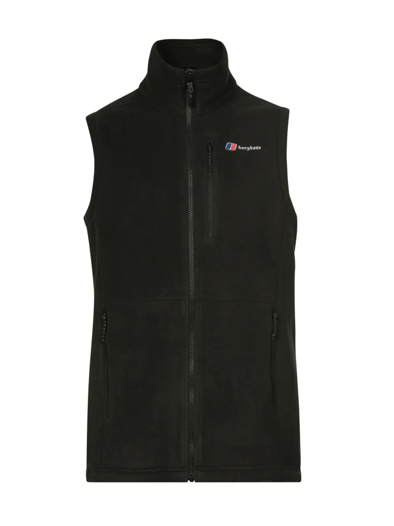 Berghaus Men's Prism PT IA Fleece Vest in Black / Black