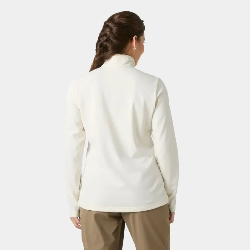 Helly Hansen Women's Versalite 1/2 Zip Fleece in Snow-1