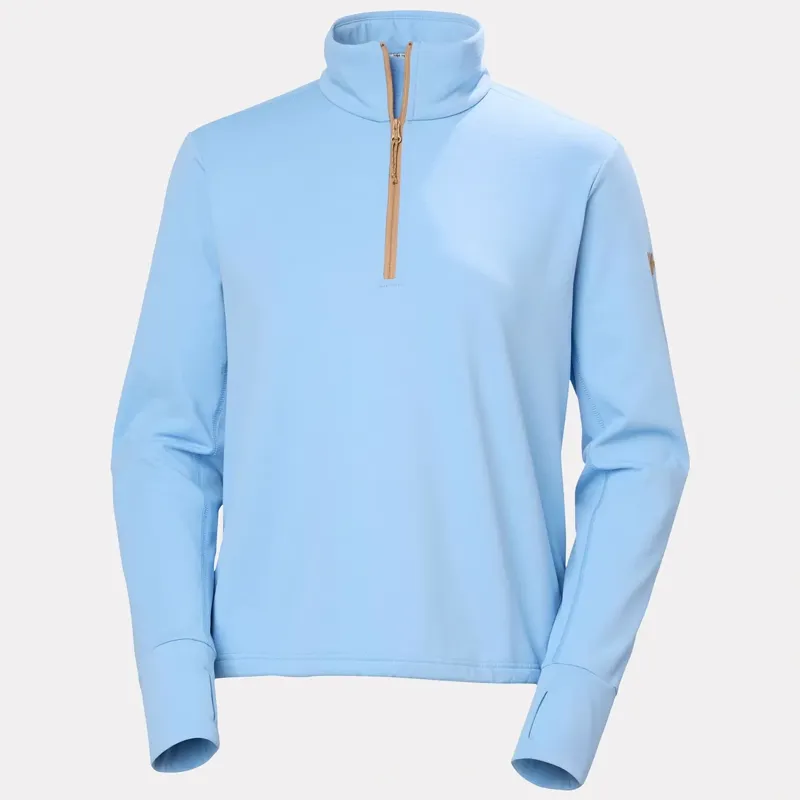 Helly Hansen Womens Versalite Cinched Fleece in Bright Blue-2