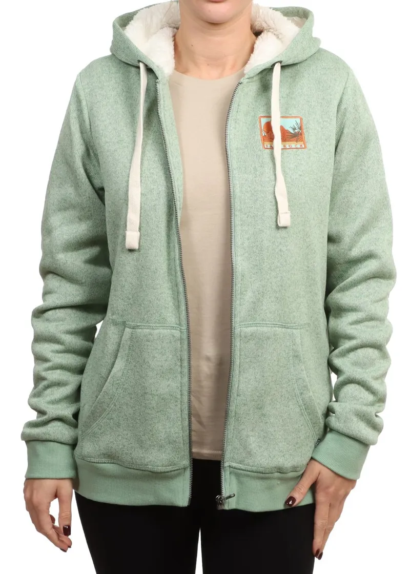 Saltrock Womens Ayden Hoody in Light Blue-5
