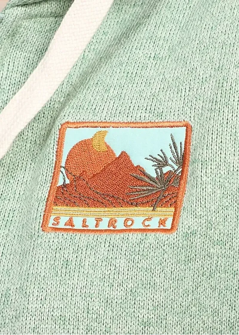 Saltrock Womens Ayden Hoody in Light Blue-7