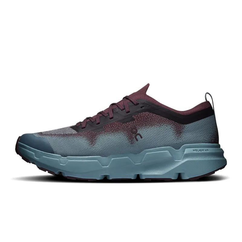 On Mens Cloudsoma Trail Running Shoes in Urchin / Agave-1