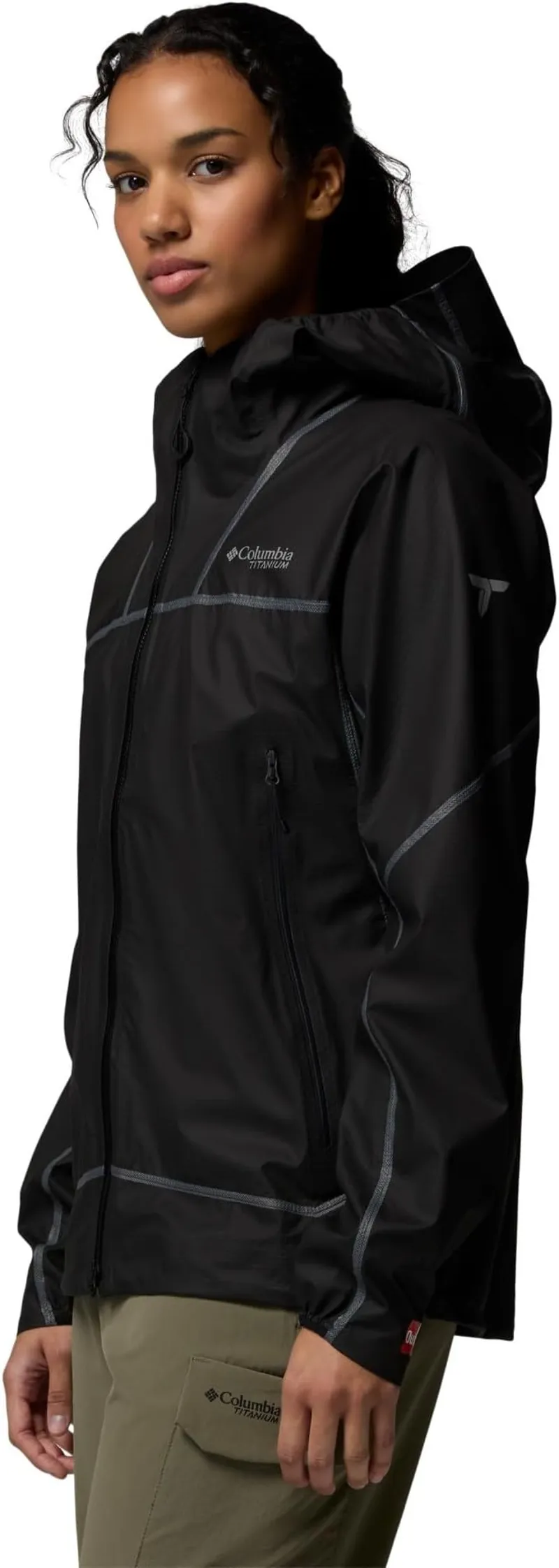 Columbia Women's Cassiar Pro ODX Shell in Black-3