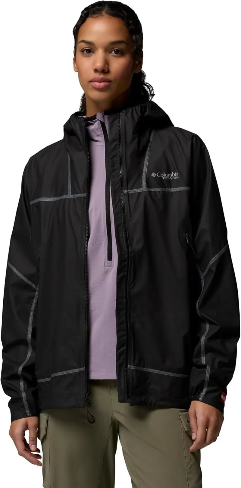Columbia Women's Cassiar Pro ODX Shell in Black-5