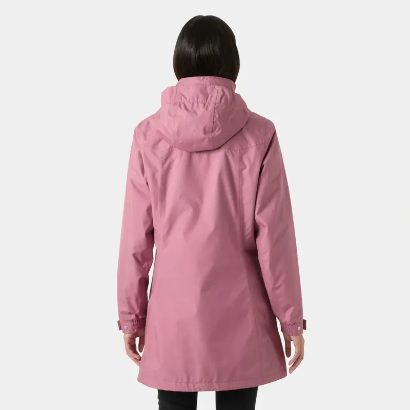 Helly Hansen Womens Aden Long Coat in Wildberry-3