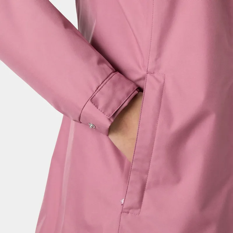 Helly Hansen Womens Aden Long Coat in Wildberry-6