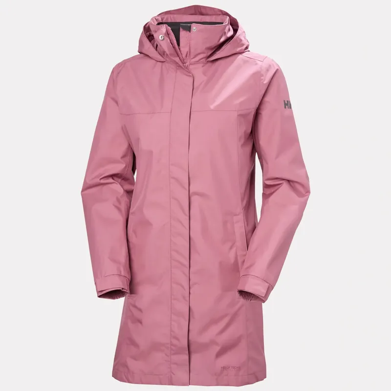 Helly Hansen Womens Aden Long Coat in Wildberry-1
