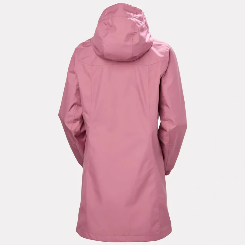 Helly Hansen Womens Aden Long Coat in Wildberry-2
