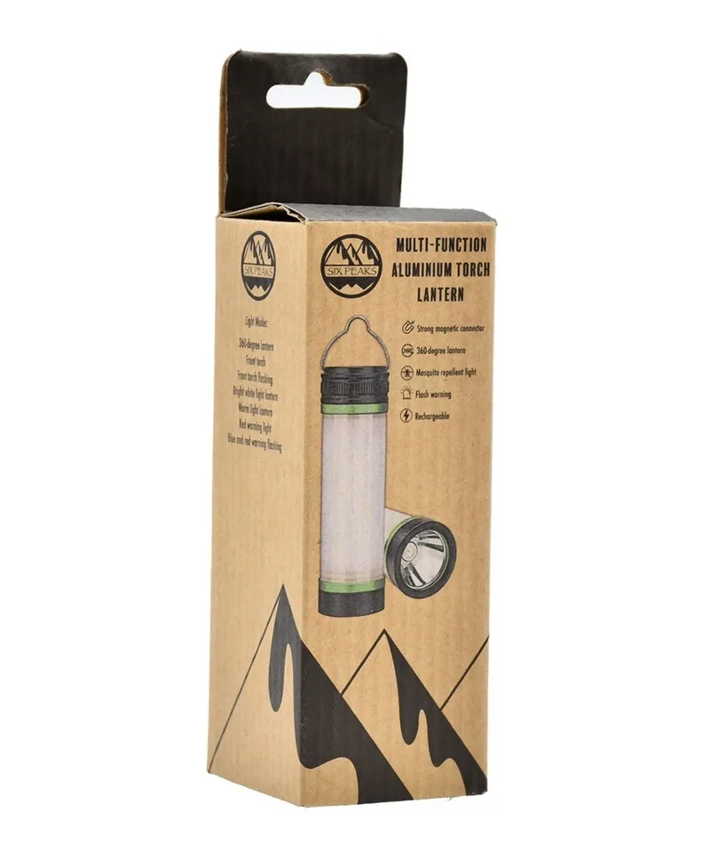 Six Peaks Multi-function Aluminium Torch Lantern in Multi-1