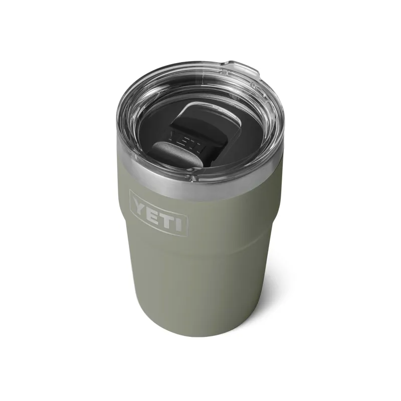 Yeti Single Stackable Cup 16 oz in Pampa Green-1