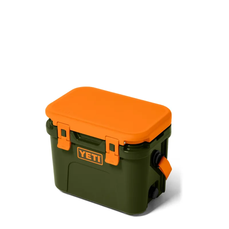 Yeti Roadie 15 Hard Cooler in Olive / King Crab Orange-3