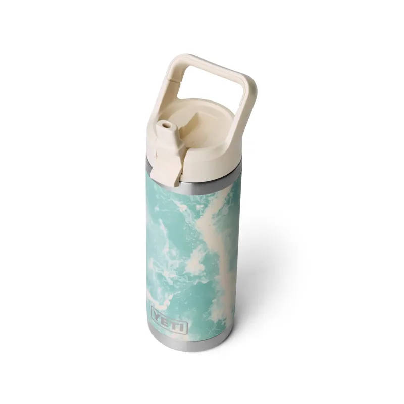 Yeti Rambler 18oz Straw Bottle in Sea View-1