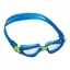 Aqua Sphere Kids Kayenne Clear Lens Swim Goggles in Blue / Lime