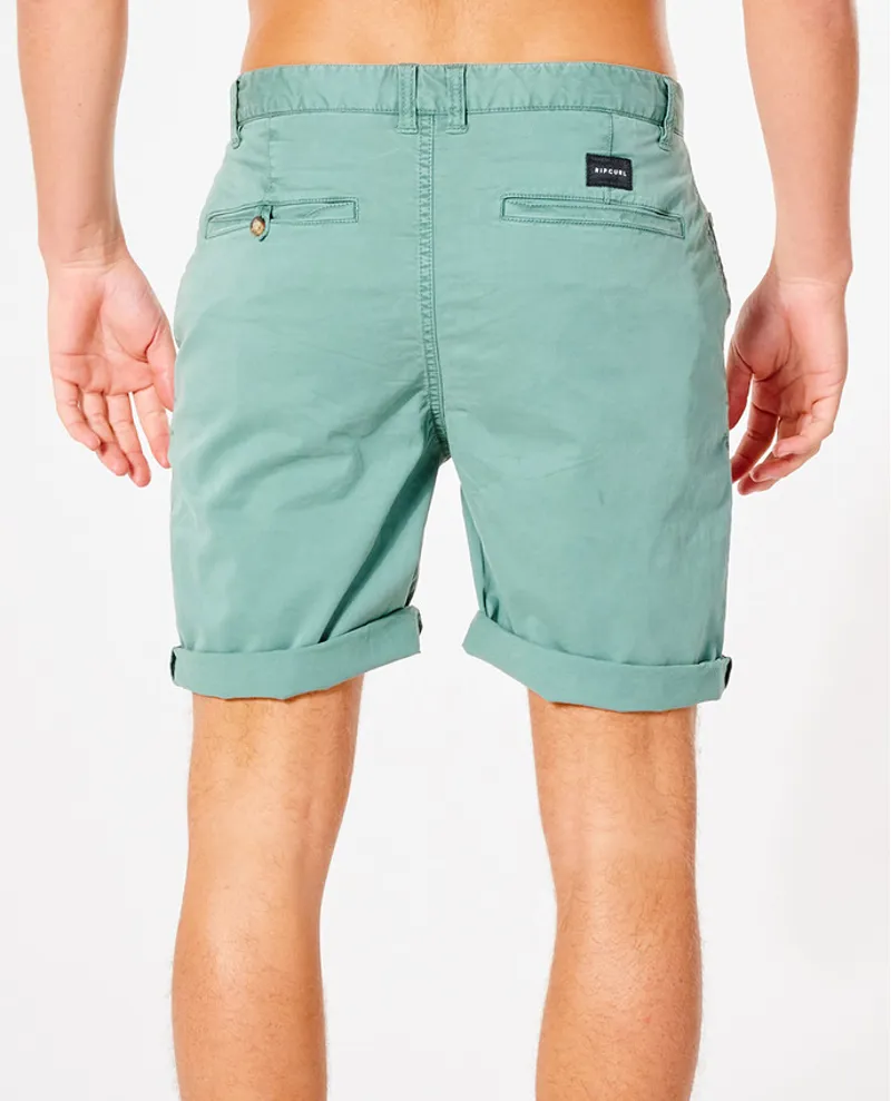 Rip Curl Twisted Walkshorts in Muted Green -1