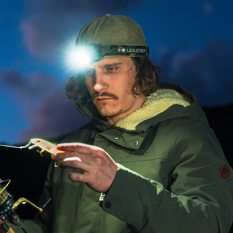 Led Lenser HF6R RGB Rechargeable Headlamp in Camo 900 Lumens-6