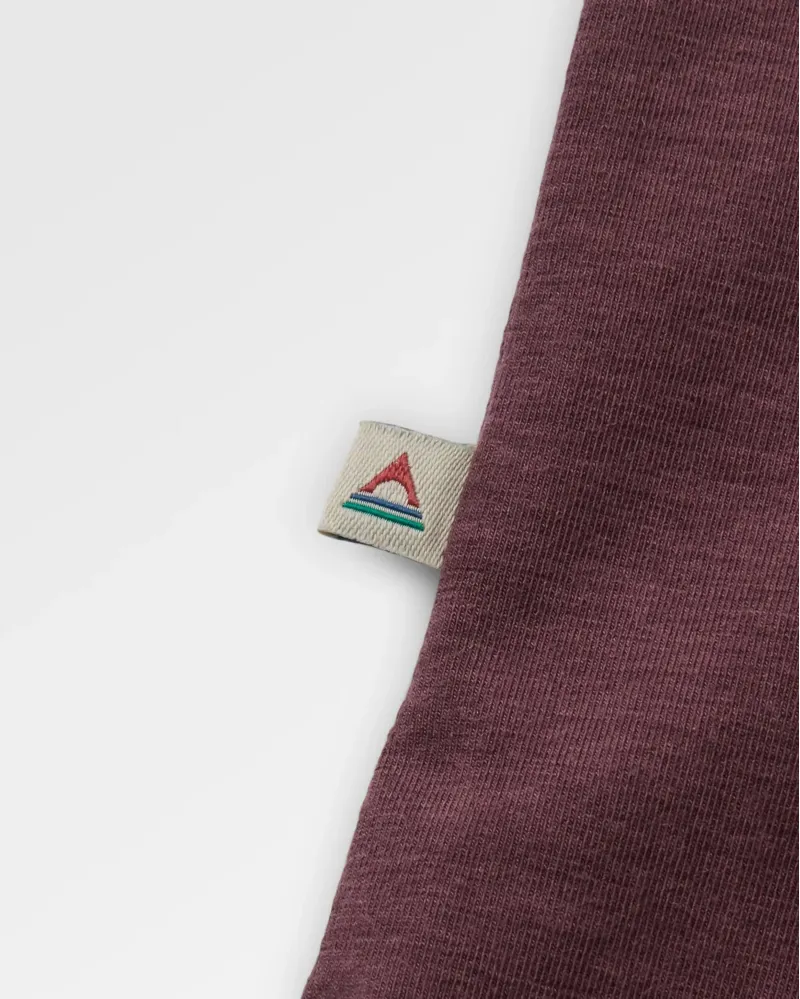 Passenger Mens Roamer Recycled Active T-Shirt in Brambleberry-7