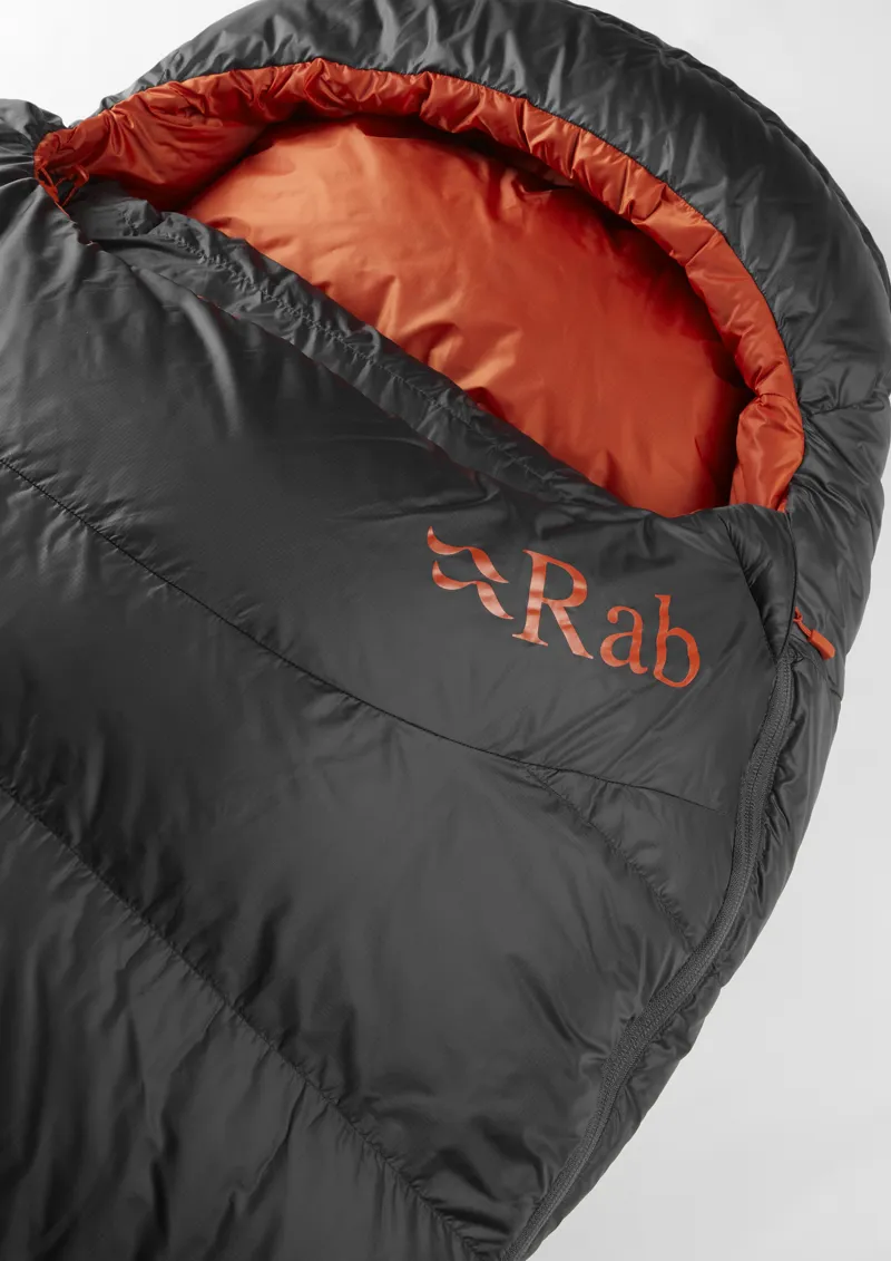 Rab Ascent 500 Sleeping Bag in Graphene-6