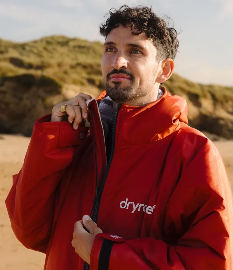 Dryrobe Advance Long Sleeve Robe in Burnt Orange-6