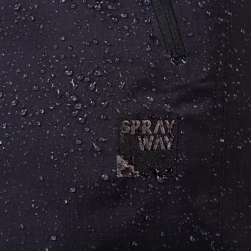 Sprayway Mens All Day Rainpant Short Length in Black-6