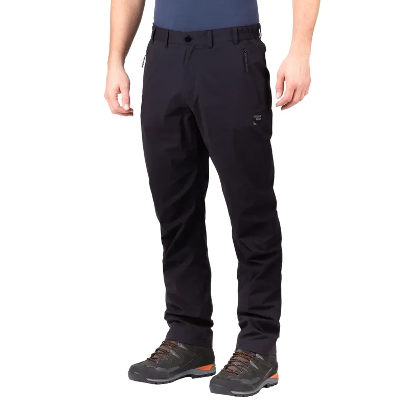 Sprayway Mens All Day Rainpant Short Length in Black-2