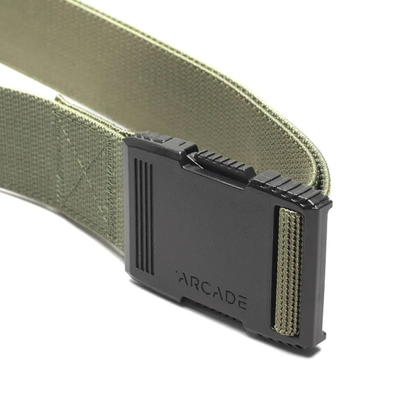 Arcade Hardware Stretch Belt Large / X-Large in Olive-3