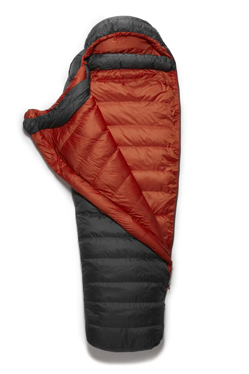Rab Ascent 500 Sleeping Bag in Graphene-4