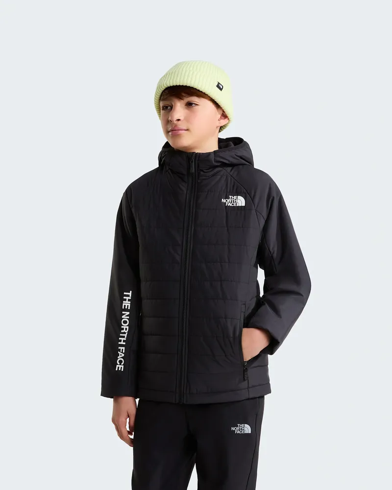 The North Face Kids Never Stop Synthetic Jacket in TNF Black-3