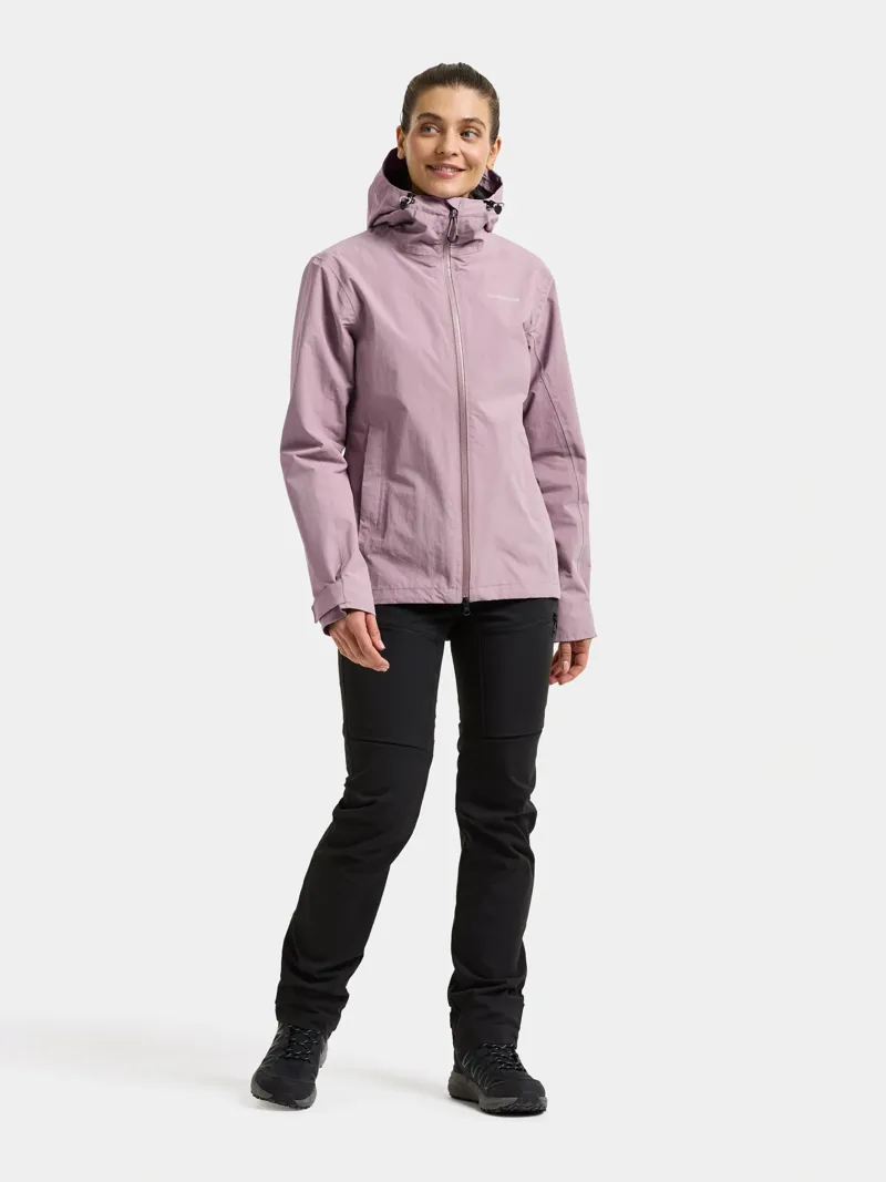 Didriksons Womens Trinya 2 Jacket in Lilac Haze-3