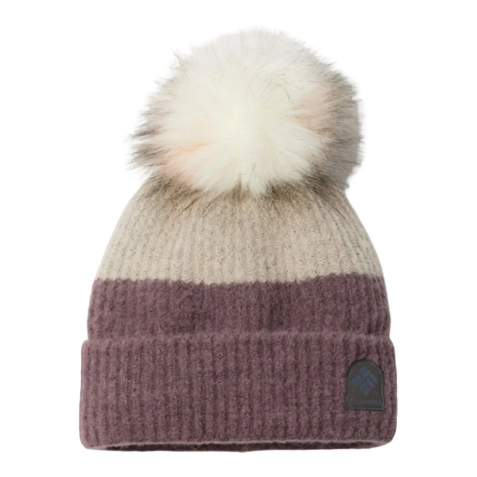 Columbia Winter Blur Pom Pom Beanie in Basalt / Dark Stone display picture 3