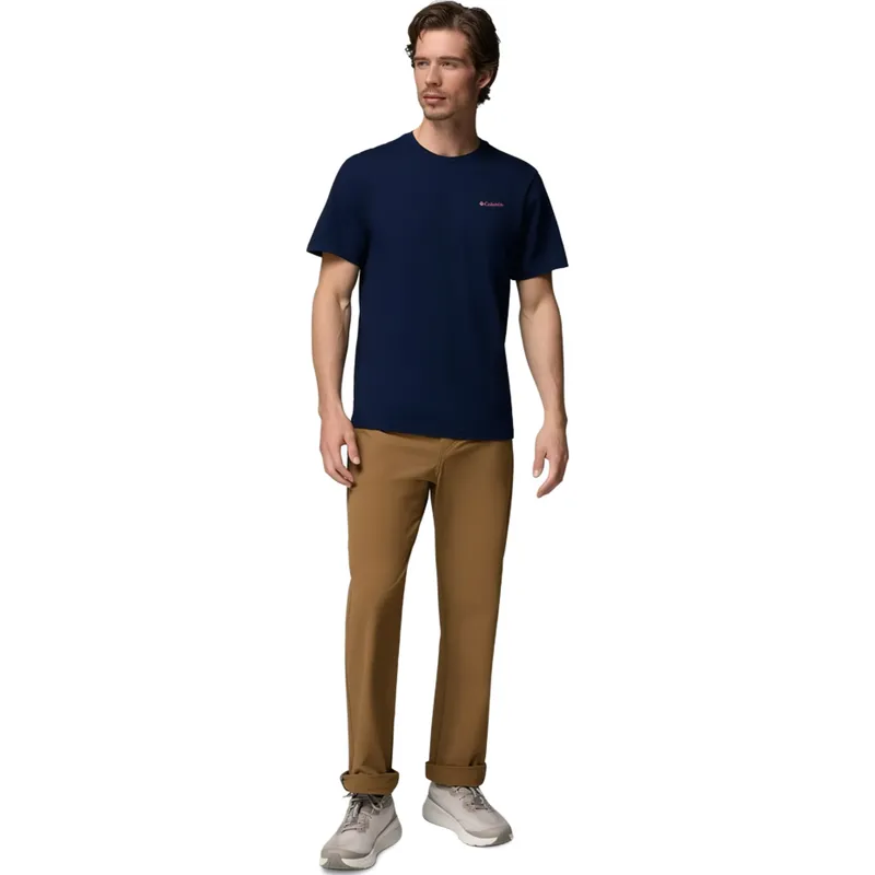 Columbia CSC Heavyweight Back Graphic Men's T-Shirt in Collegiate Navy-2